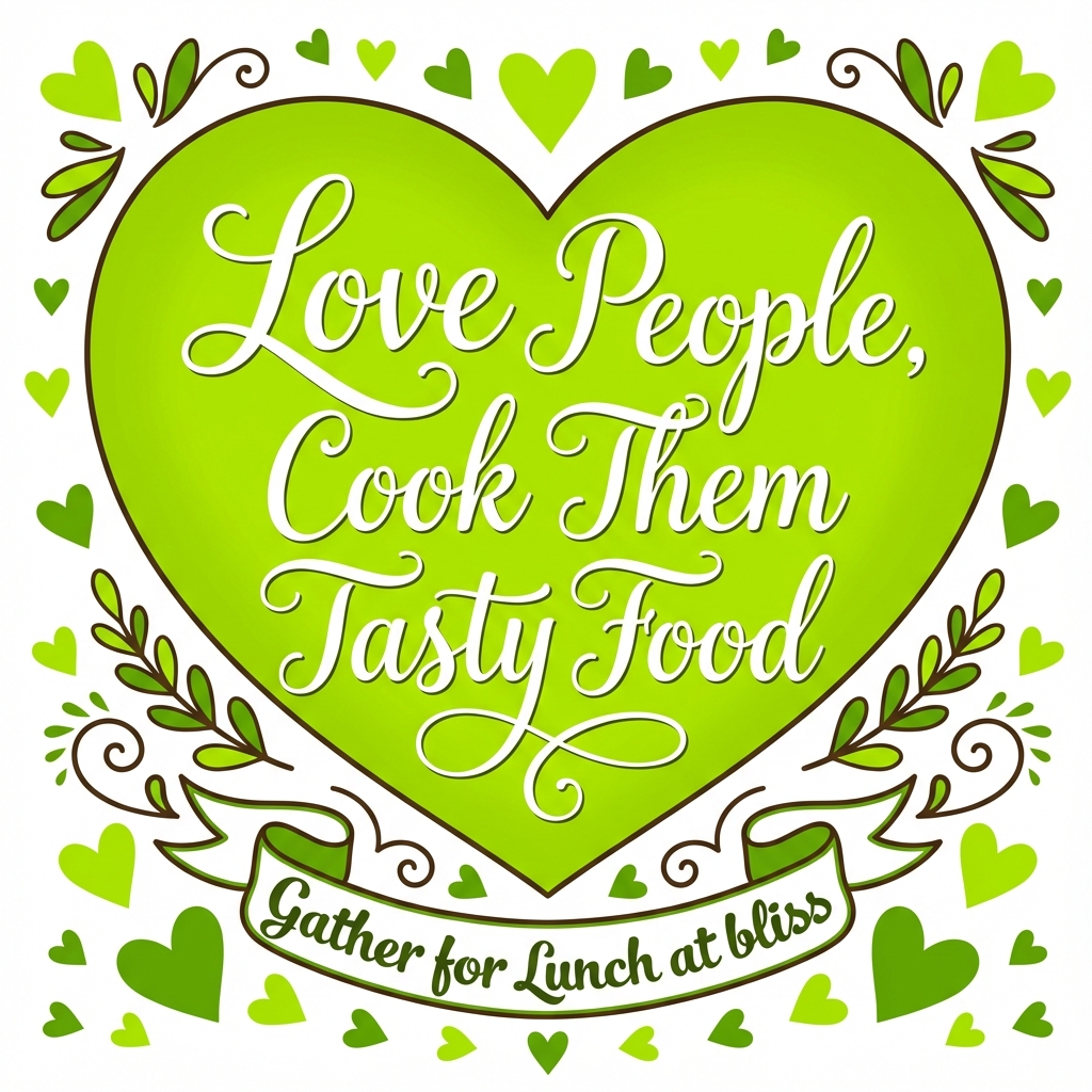 Gather for lunch at bliss