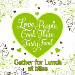 Gather for lunch at bliss
