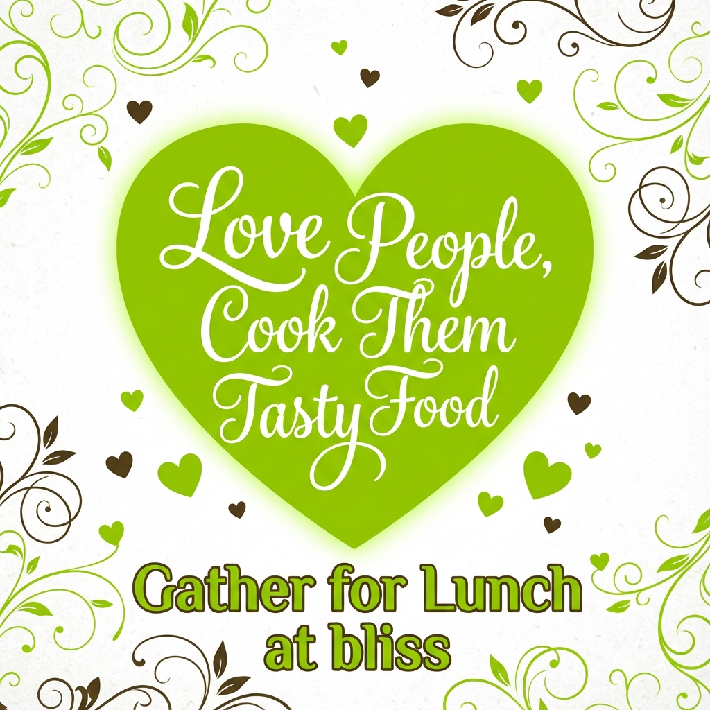 Gather for lunch at bliss