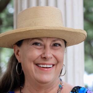 Tina Lambert Headshot 2024 Straw Hat