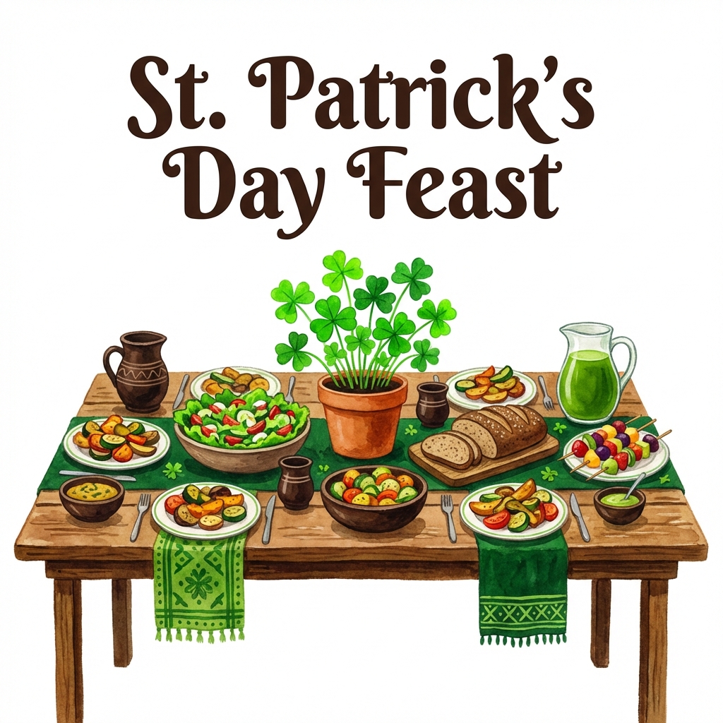 St. Patrick's day feast